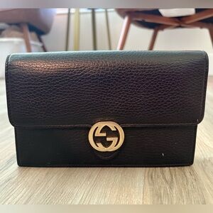 Black  Mini Gucci Purse